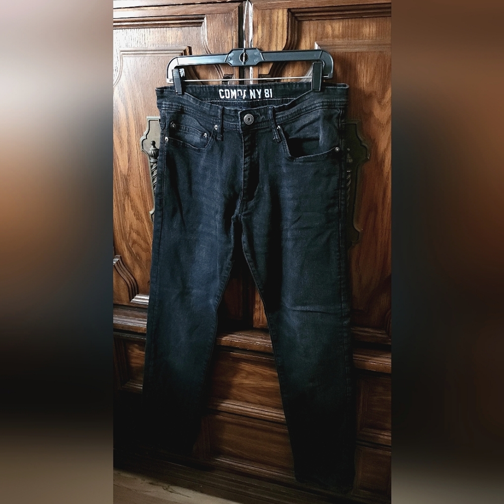 Company 81 - Straight Leg Jeans - Dark Grey - 32/30